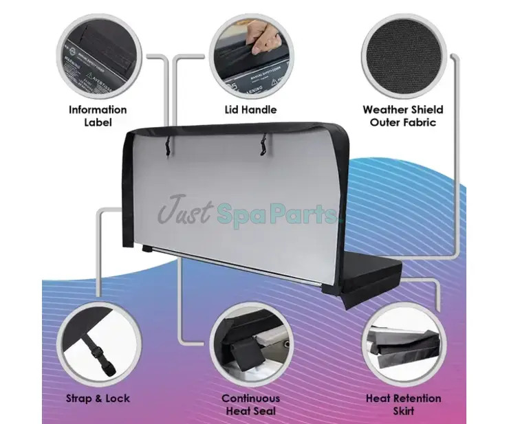 Standard Hot Tub Cover (Round) Thumbnail 1
