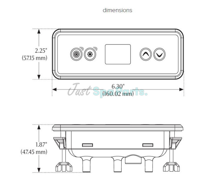 Gecko Topside Control Panel - in.k300