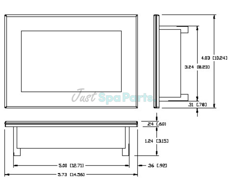 Balboa Topside Control Panel - SpaTouch 3