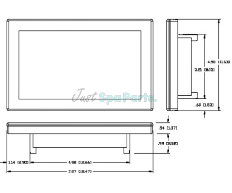 Balboa Topside Control Panel - SpaTouch 3+