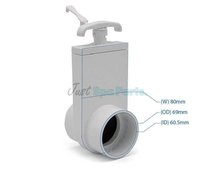 HS PRO - PVC Slice Valve - 2" 