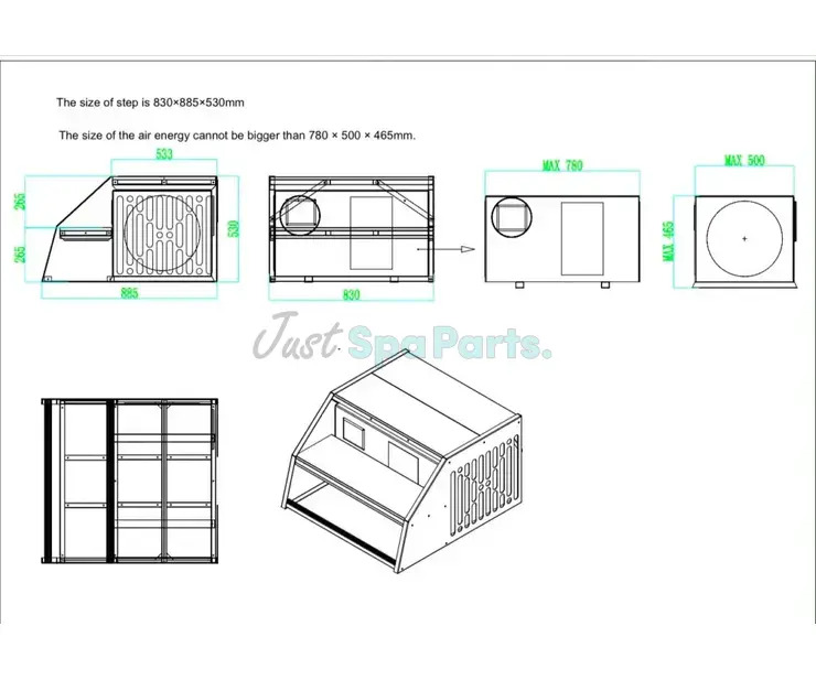 iNHEAT Spa Steps - LED Thumbnail 2