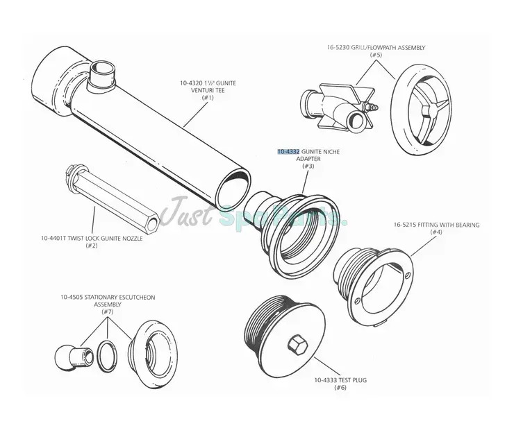 Balboa Venturi Tee Assembly - 1 ½" Thumbnail 2