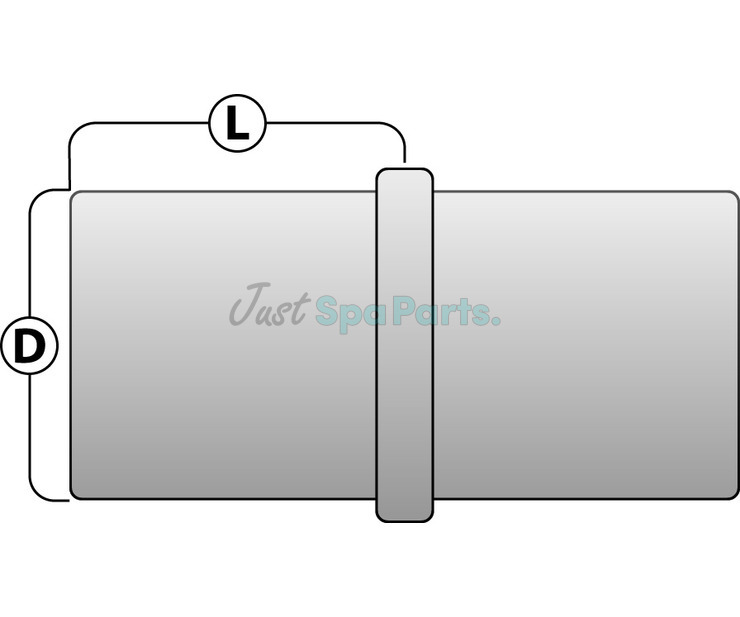 2" Equal Coupler - PVC - White