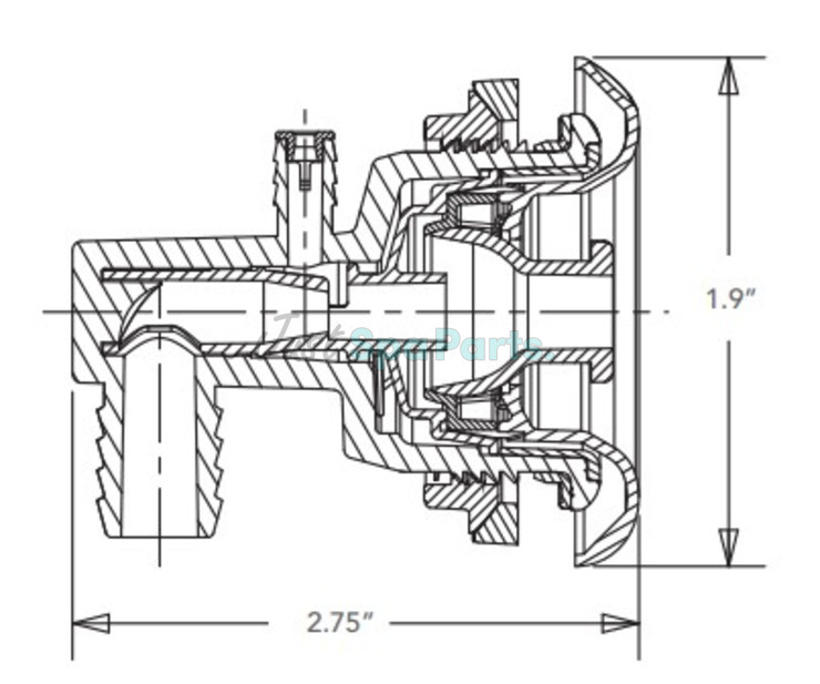 Balboa Cyclone Jet Body - 2"