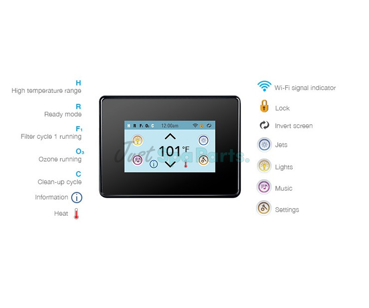 Balboa Topside Control Panel - SpaTouch 2