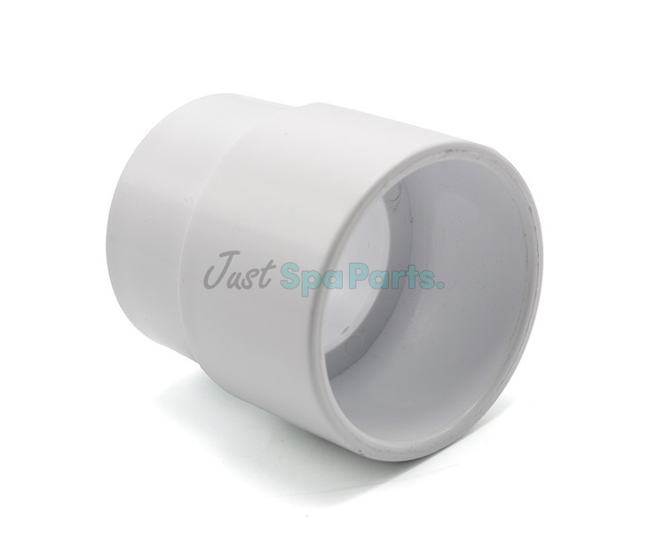 2" x 1 ½" Pipe Extender - PVC - White