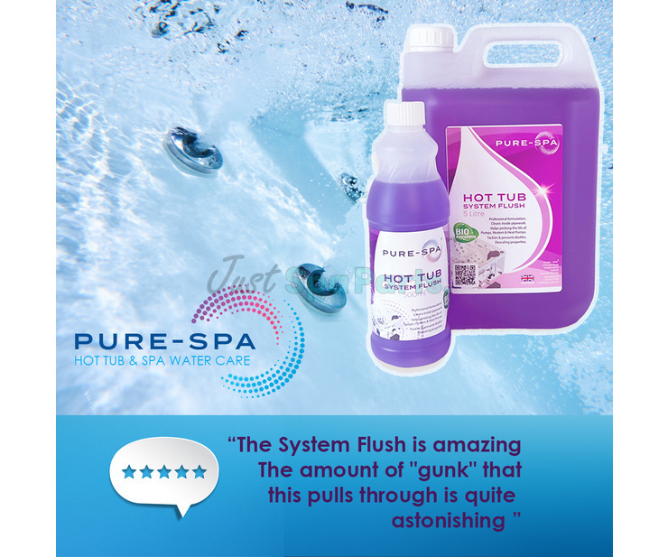 Pure-Spa Hot Tub System Flush