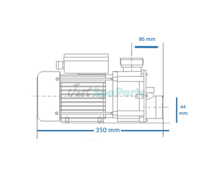 LX Circ / Whirlpool Pump - JA100 - 1HP