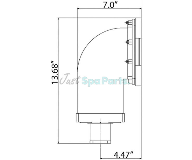 CMP Front Access Skimmer - Grey