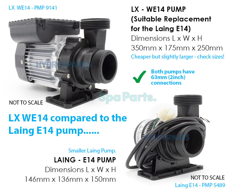 LX SPA Circulation Pump - WE14