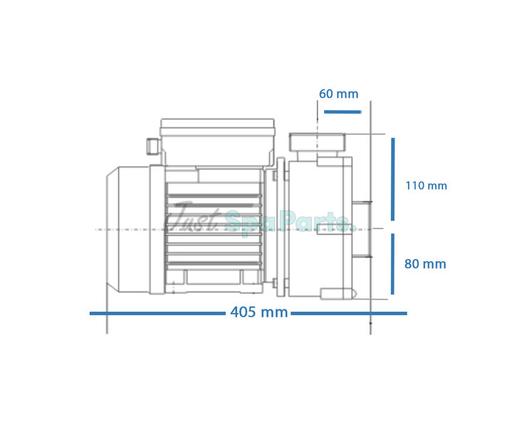 LX Circ / Whirlpool Pump - WTC50M - 0.35HP