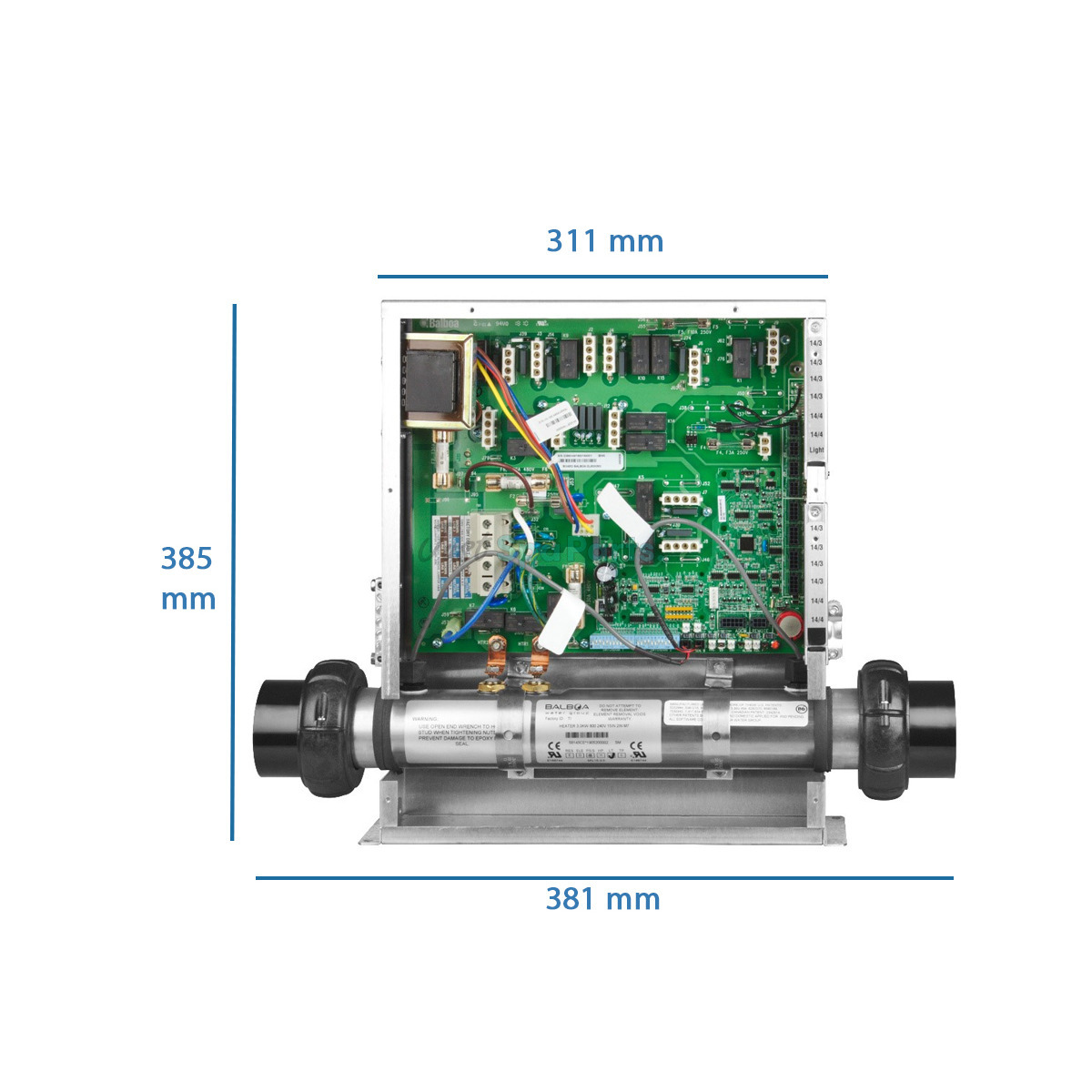 Balboa GL8000 Power Pack (3 phase) p/n:55927 main image 0